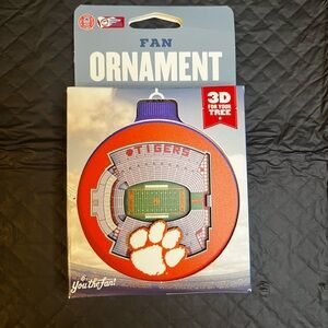 Clemson Tigers 3D Fan Ornament